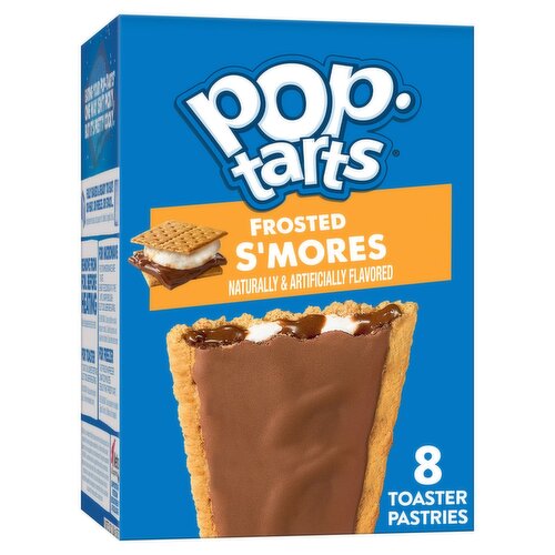 Pop Tarts Frosted S'mores Toaster Pastry 8pk 13.5oz 00038000222795