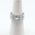 Silver Tone Wedding Ring Only (1118S)