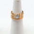 Gold Tone Engagement Ring Only (1019G)