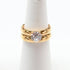 Gold Tone Engagement Ring Only (1011G)