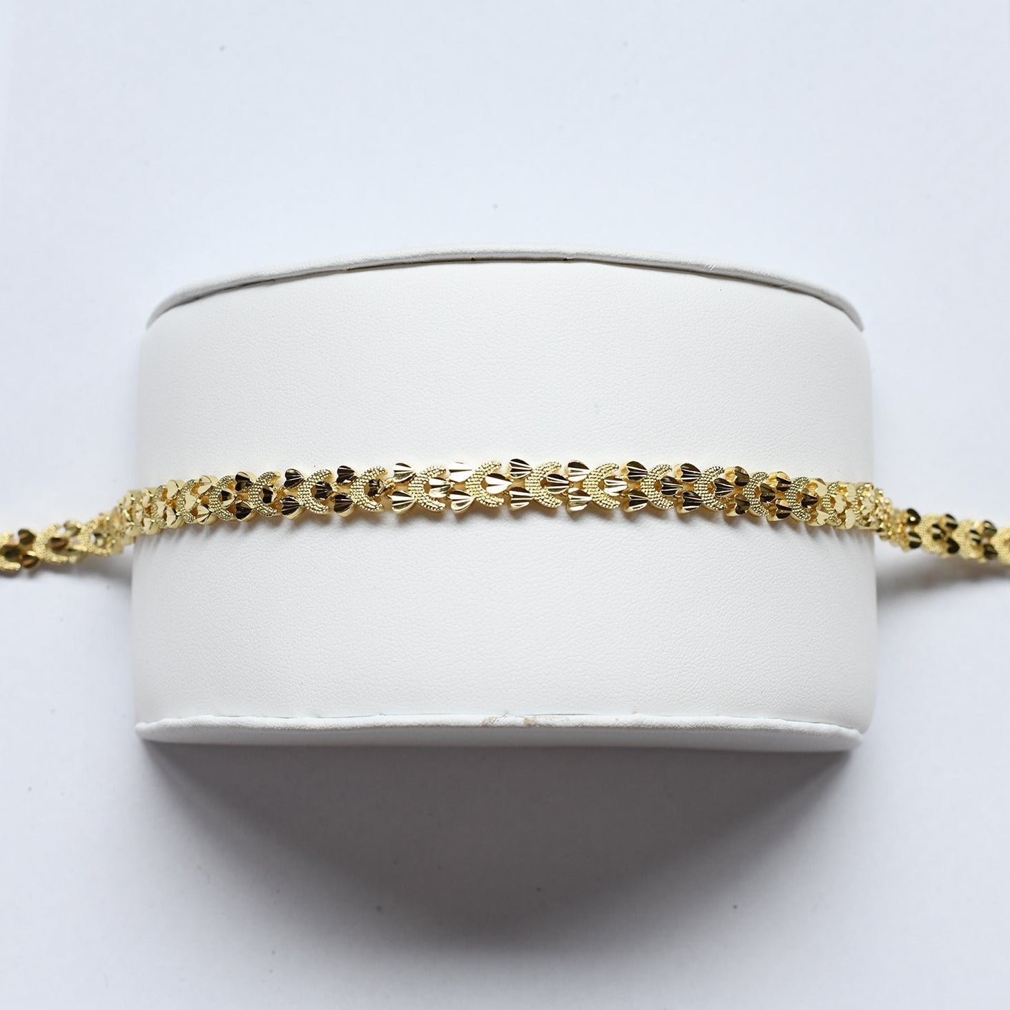 The Heartbeat Gold Filled 6'' Bracelet Only (1102)