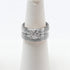 Silver Tone Wedding Ring Only (1119S)