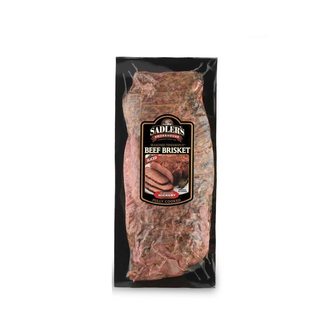 Sadler's Smokehouse Seasoned Sliced Beef Brisket (3448033) 32 OZ / 2 LBS