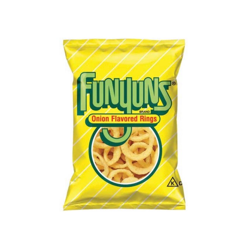 Funyuns Onion Flavored Ring Snacks  1.25 oz (990004769-5)