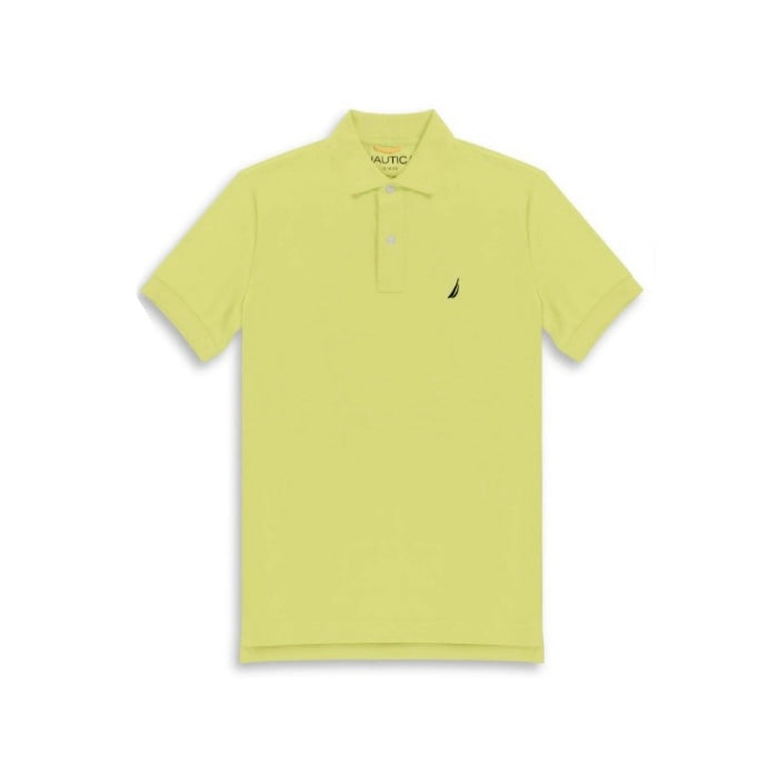 Nautica Slim-Fit Interlock Polo Shirt Lemon Mist (23283738)