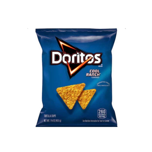 Dorito's Cool Ranch Flavored Tortilla Chips 1.75oz (990004769-1) - GROONO/S