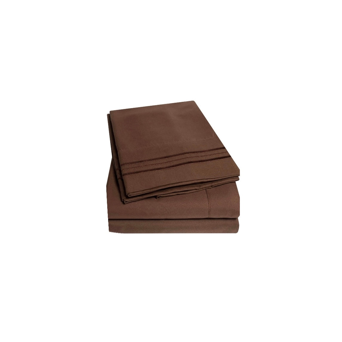 Dark Brown High Quality Flat Sheets (FL54130Brown)