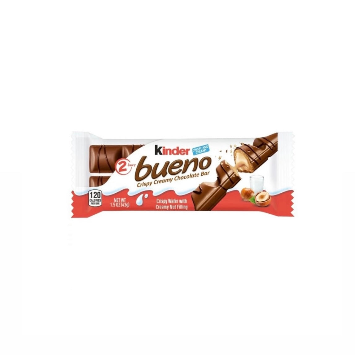 Kinder Bueno Milk Chocolate and Hazelnut Cream (5009888/4137338)