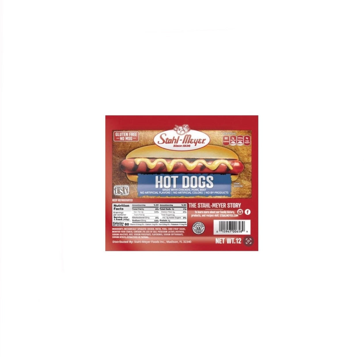 Stahlr Meyer Hot Dogs Franks (S400001S)