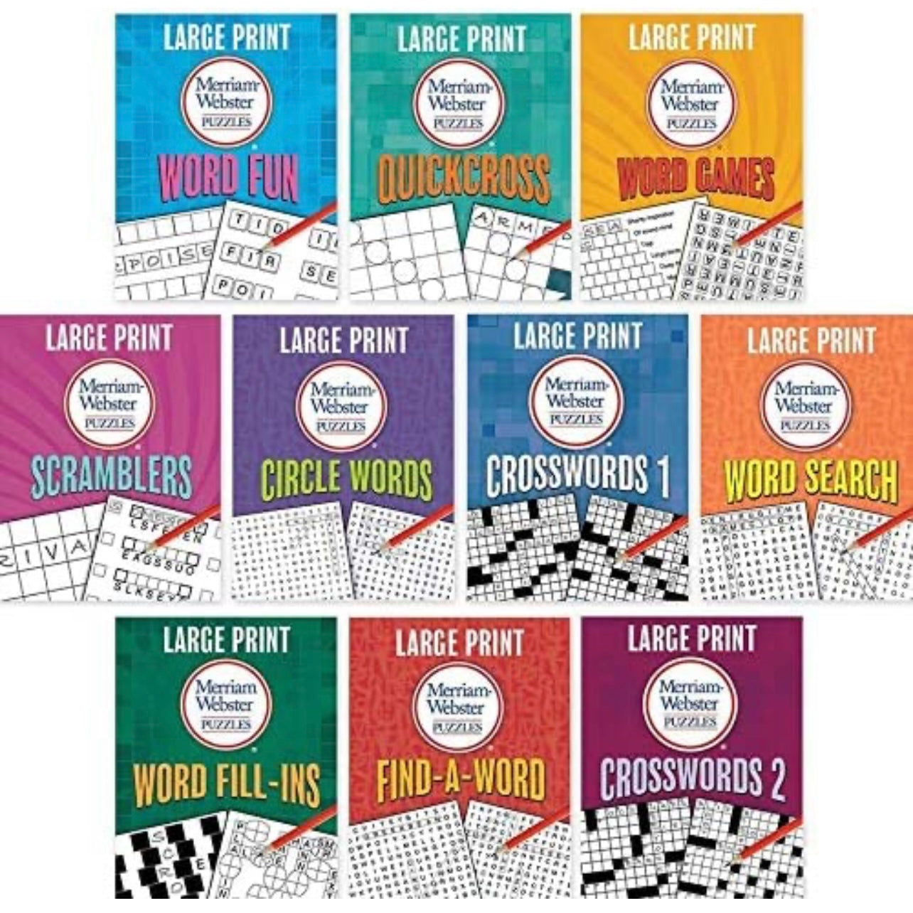 Merriam-Webster's Puzzle Games Booklets