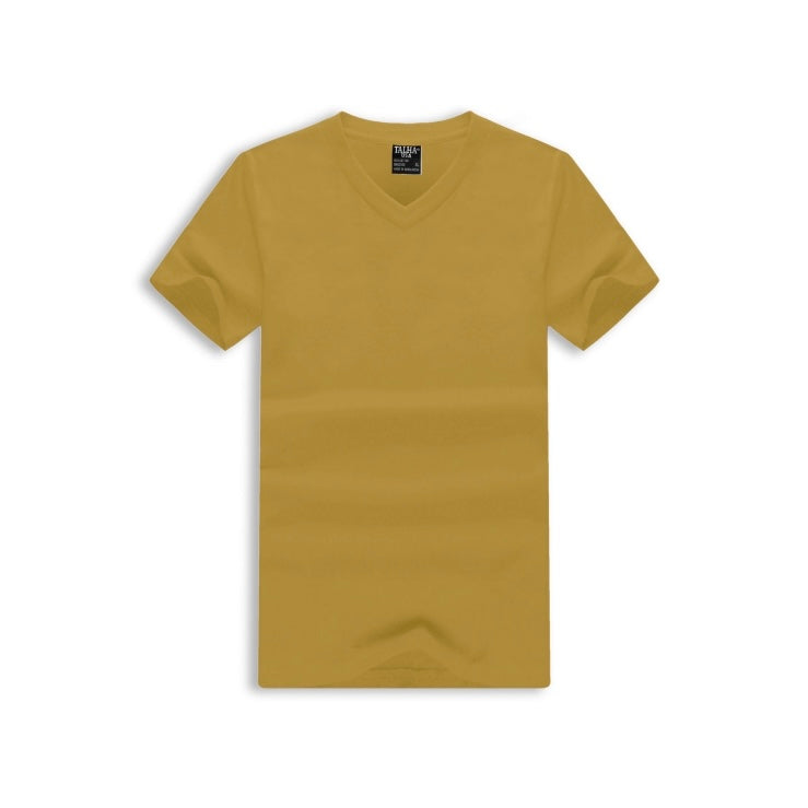 Talha Short Sleeve V-Neck T-Shirt - Timberland Beige (555210)