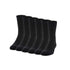 Black Crew Socks 6 Pack (3820012)
