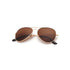 ''24 Karat Chocolate'' Classic Aviator Sunglasses (9009521)