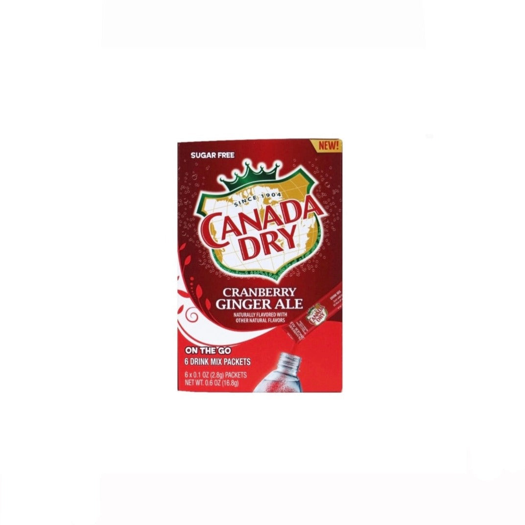 Canada Dry Cranberry Ginger Ale Powdered Drink Mix (312472)