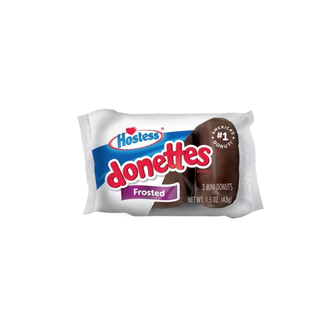 Hostess Mini Frosted Chocolate Mini Donettes/ Donuts (980182450-2)