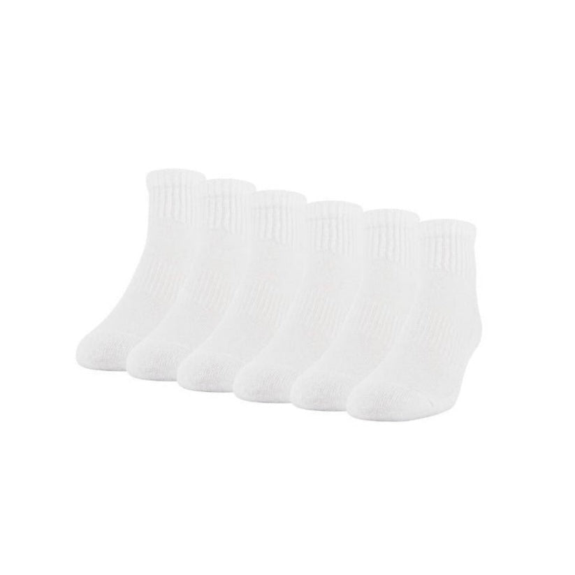 White Ankle Socks 6 Pack (2820001)