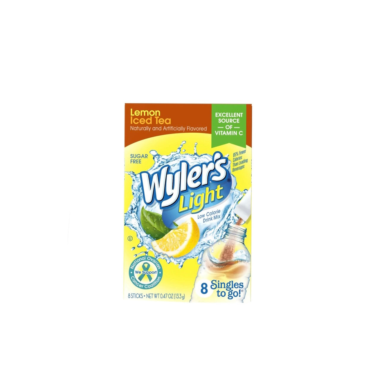 Wyler's  Light Lemon Iced Tea Drink Mix 8-ct.(348184)