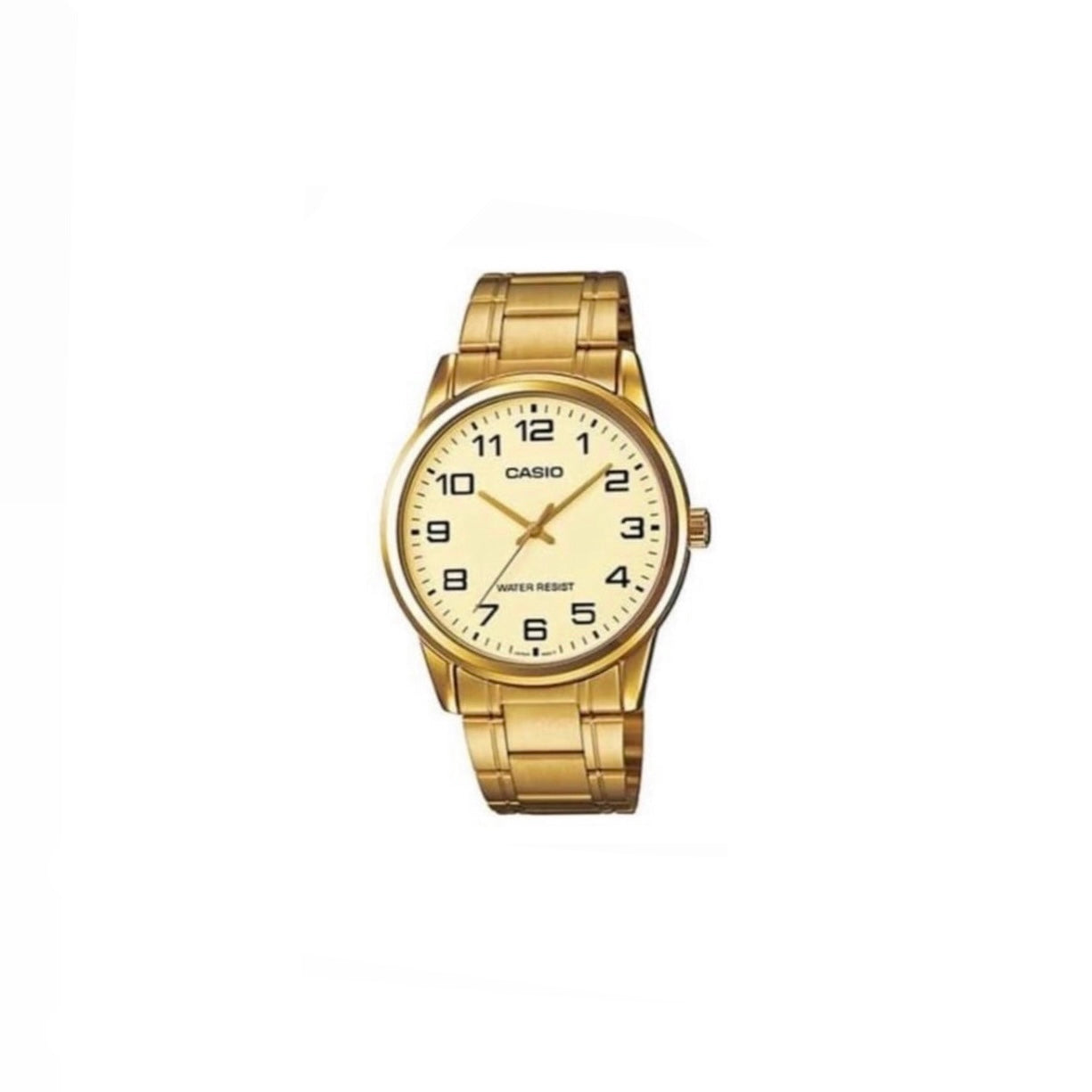 Casio Men's Gold-Tone Stainless-Steel Quartz Watch with Gold Dial (9363)