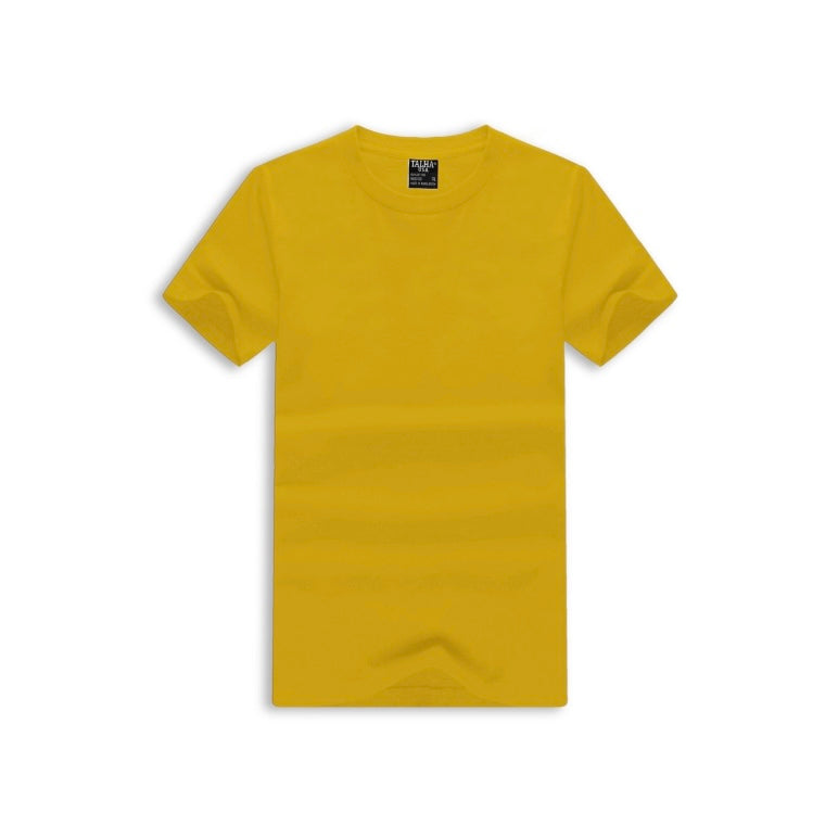 Talha Short Sleeve Crew-Neck T-Shirt - Bright Yellow (666106)