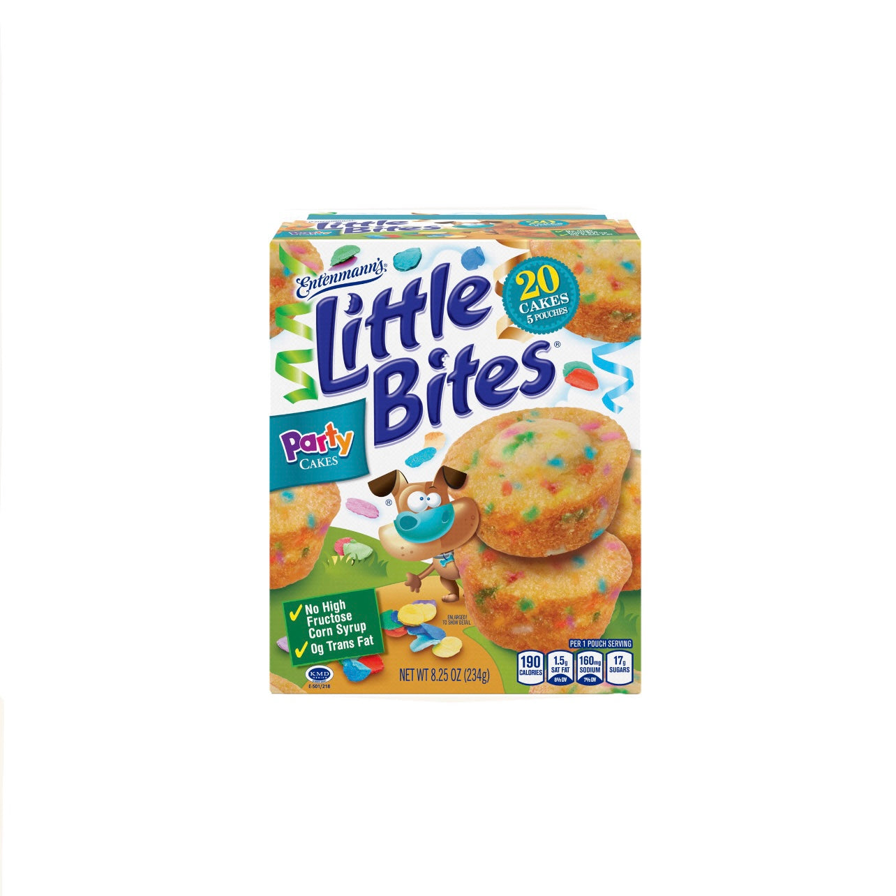 Entenmanns Little Bites Party Cake Mini Muffins 5ct 8.25 (5006130)