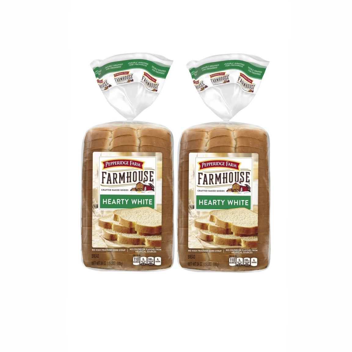 Pepperidge Farm Hearty White Bread 2 pack (4902211)
