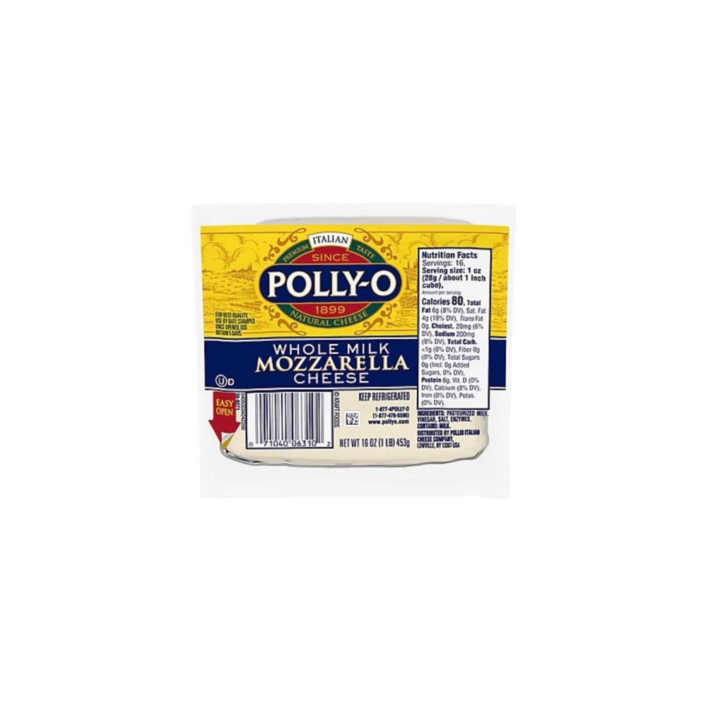 Polly-O Whole Milk Mozzarella 16 oz  (EKR31200)
